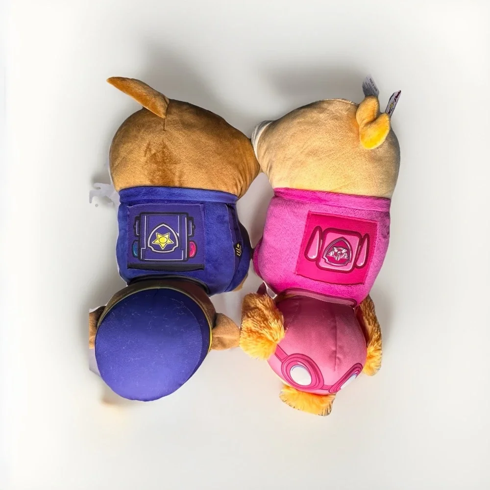 Paw‎ Patrol Pillow Pets Chase & Skye Plush Pillow Lot 18